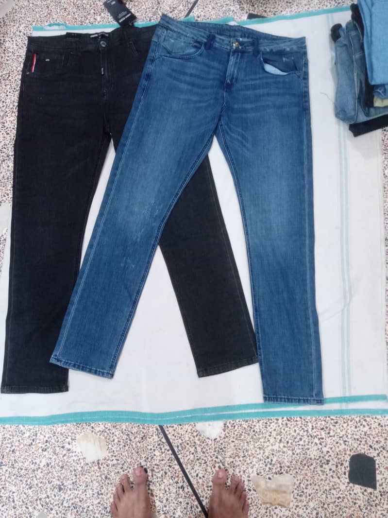 Export Leftover, Imported Used, Cotton jeans pants 5