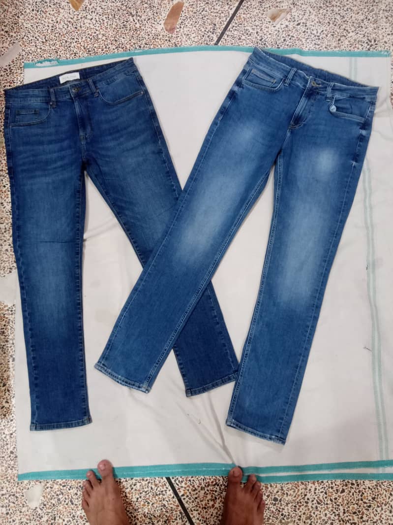 Export Leftover, Imported Used, Cotton jeans pants 11