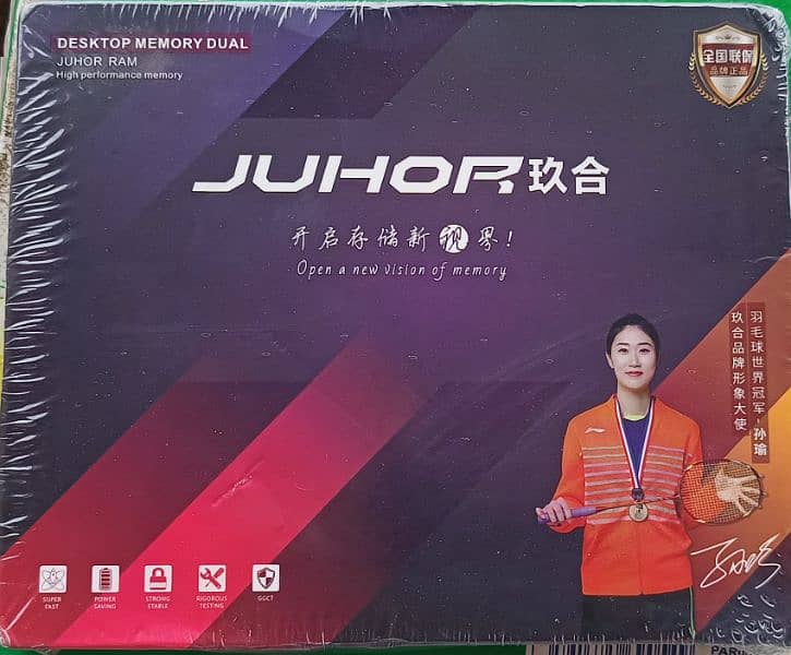16GB (8x2) DDR4 RGB Juhor Gaming Rams New & Sealed 4