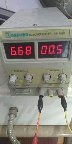 Variable Bench Power Supply 0-30V, 0-6A