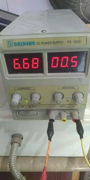 Variable Bench Power Supply 0-30V, 0-6A 0