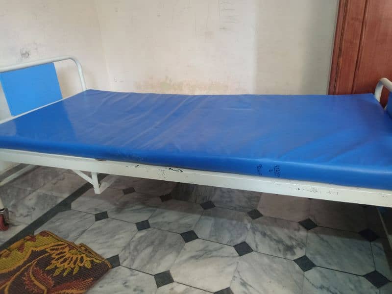 Patient bed with mattress 1