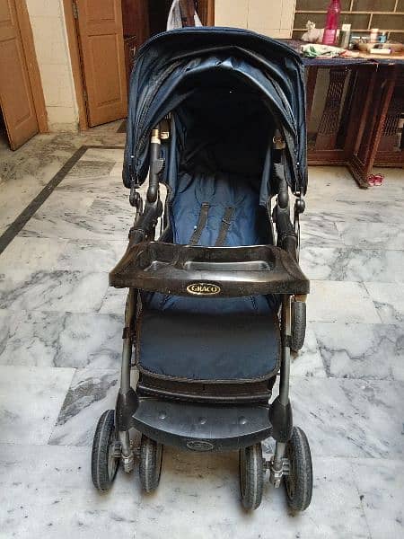 Garco Orignal stroller in good condition Serious buyers contact plz 1