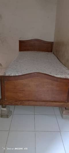 SINGLE BED WITH MULTIFORM MATRES