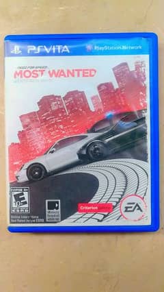 Ps vita Game NEED FOR SPEED MOST WANTED.