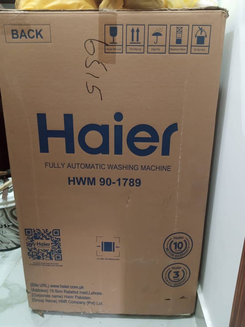 Haier Washing Machine (Automatic) 0