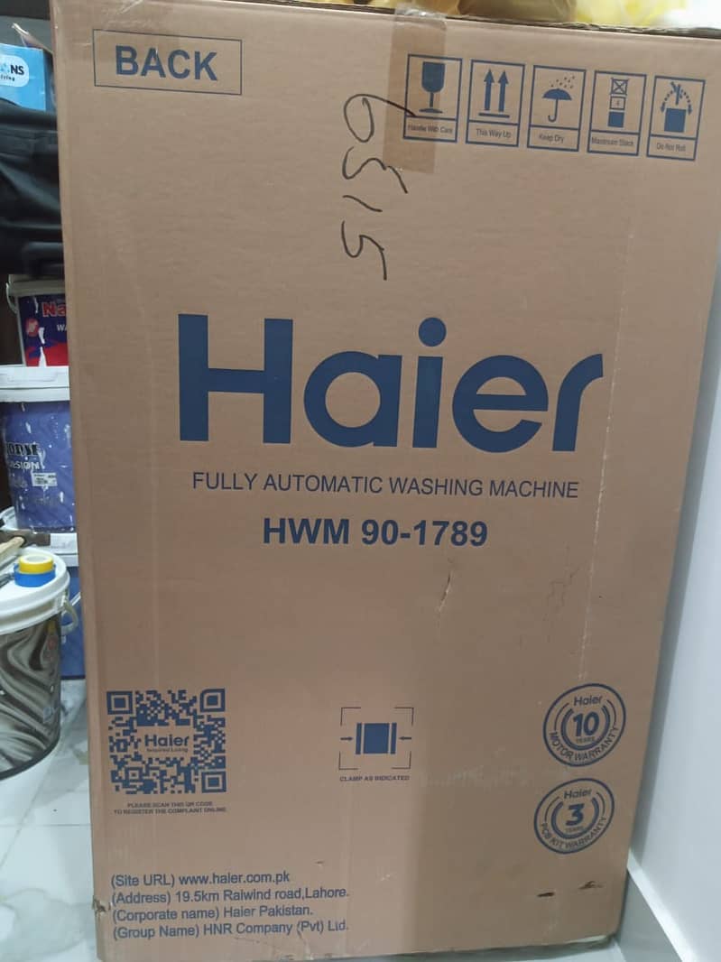 Haier Washing Machine (Automatic) 1
