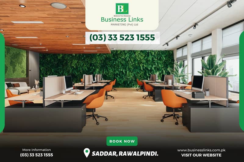 Corporate Office Space call center software Office For rent in Saddar 4