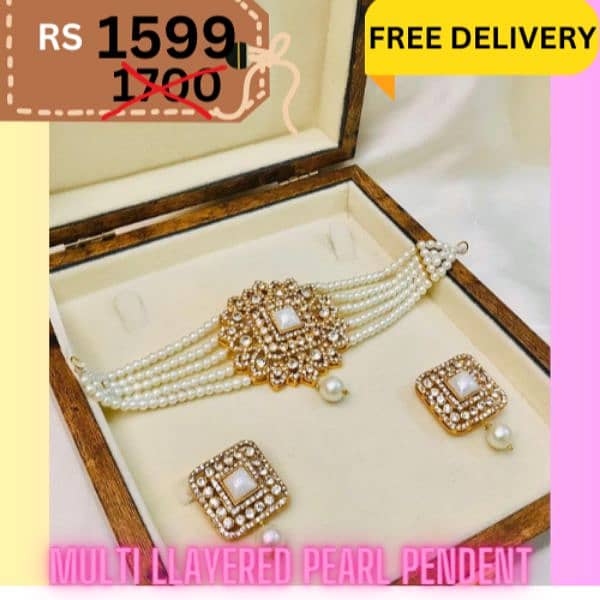 jewellery pendents set | neckless| bracelets| with hight quality stone 8