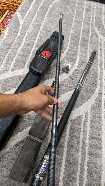 Black Cue With Bag And Tip 8