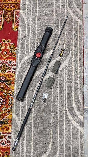 Black Cue With Bag And Tip 10