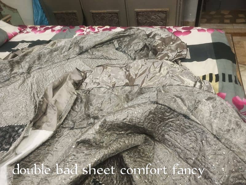 double bad sheet  fancy comfort 2