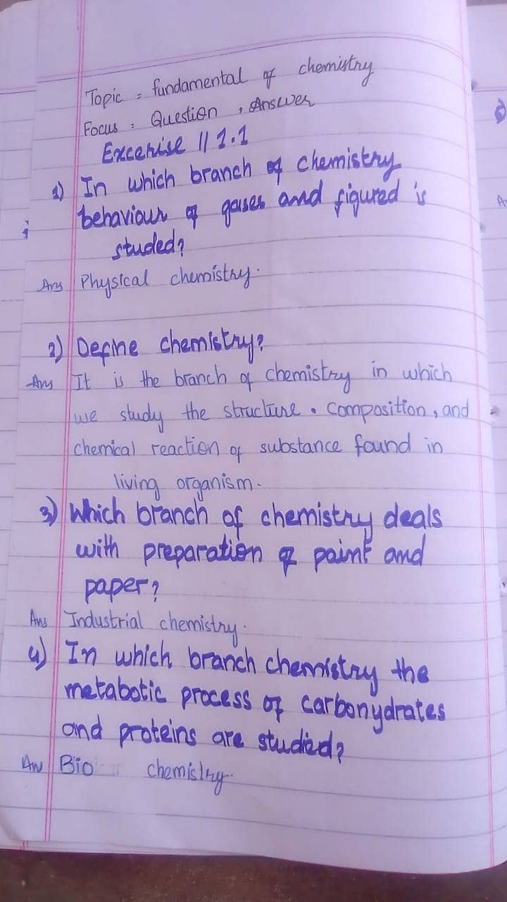 Hand written assignment work 5
