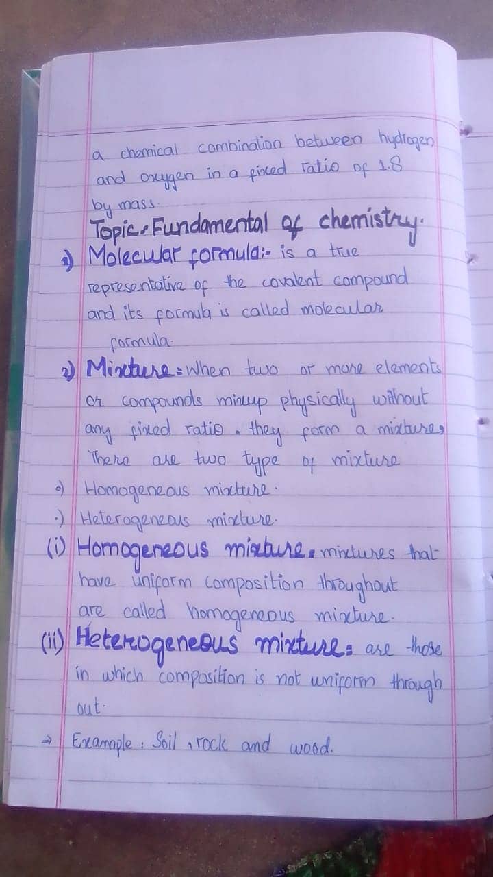 Hand written assignment work 7