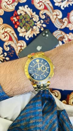 versace chronograph orginal Watch