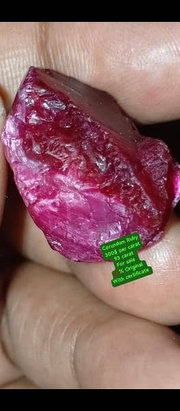 Russian Ruby 111 and 93 Carat 2