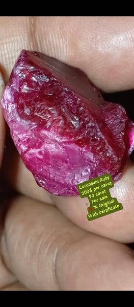 Russian Ruby 111 and 93 Carat 4