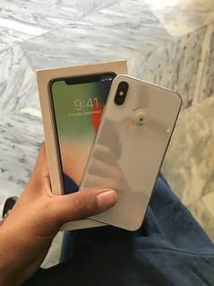iPhone X 64gb Pta approved with box