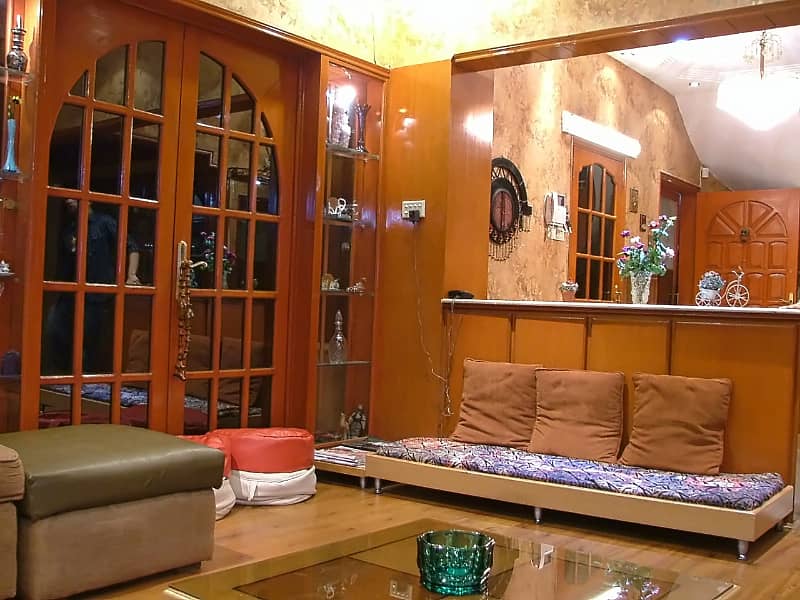 310 sq. yrd corner westopen double 5 bed dd luxurious furnished house block 4 gulshan-e-iqbal 6