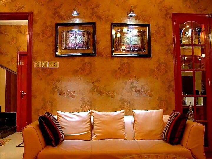 310 sq. yrd corner westopen double 5 bed dd luxurious furnished house block 4 gulshan-e-iqbal 9