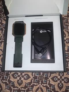 Zero lifestyle ninja smartwatch, with charger and box.