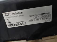 dawlance automatic washing machine DWT 155 TB LVS