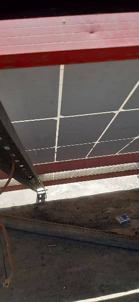 solar panels + Stand + 750w ups + Faisal mppt + Volt meter 2