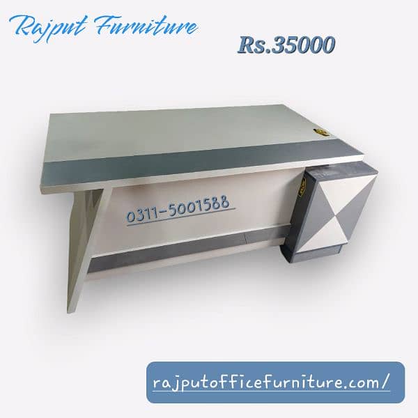 Executive Office Table | Superglass office Table | L shape Table | 17