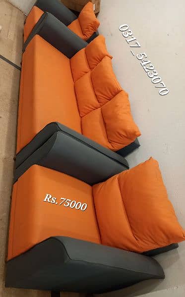 Modern Five Seater Sofa | Leather sofa set | Executive Sofa 11