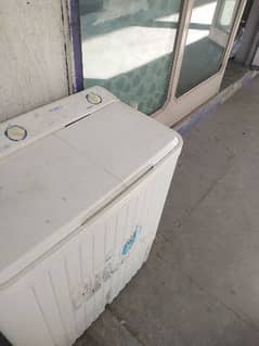 Haier washing+dryer good condition no any fault