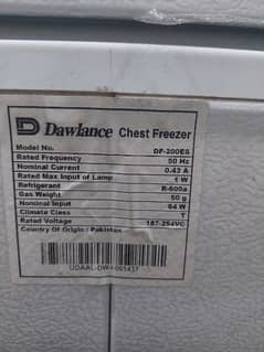 Dawlance Single Door Deep Freezer
