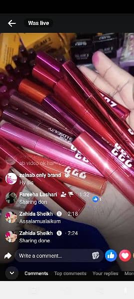 I'm selling makeup and skin care not copies but original. join page dm 3