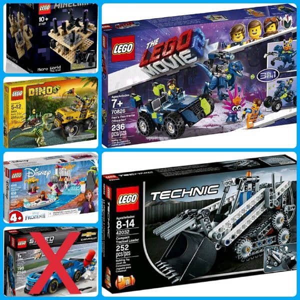 LEGO City Sets in Different Prices n Different Size's 19