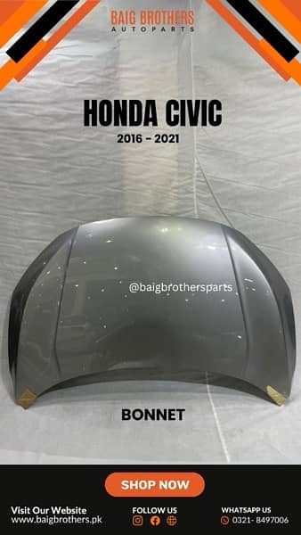Honda civic rebirth radiator ac door machine mirror side sun roof gear 16