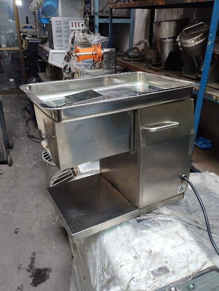 Meat Mincer stripers cutting machine imported steel body 220 voltage 2