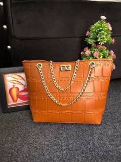 PU Leather ChaiN Bag