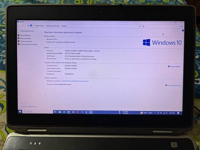 Dell E6420 Laptop 8gb Ram with SSD 3