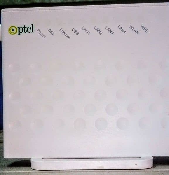 Ptcl Router double antina with adapter & box 1