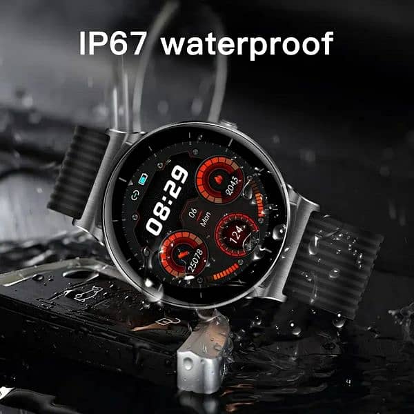Smart Watch Kumi Gw1 Thermometer Blood Pressure IP67 0