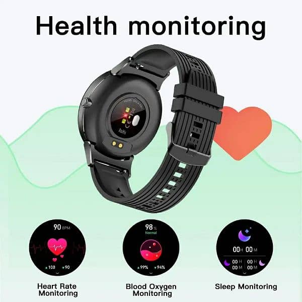 Smart Watch Kumi Gw1 Thermometer Blood Pressure IP67 2