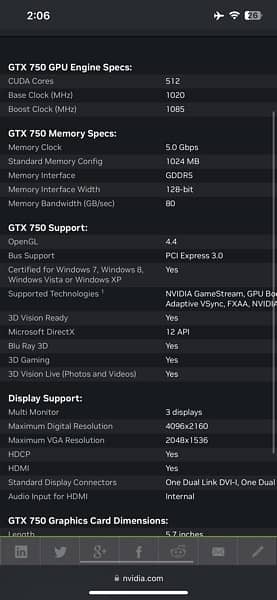 NVIDIA GTX 750 1 GB GDDR 5 128 Bit Going CHEAP!! 4
