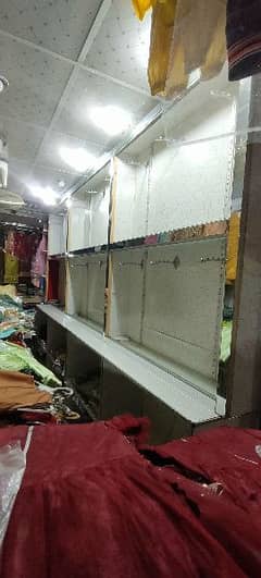 feting for sale with complete glass and shelf