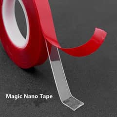 3 M Double Sided Adhesive Sticker Tape Nano Transparent Reusable Water 0