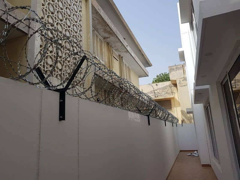 Chain Link | Razor Wire Fence | Barbed Mesh | Hesco Jali | Powder Coat 7