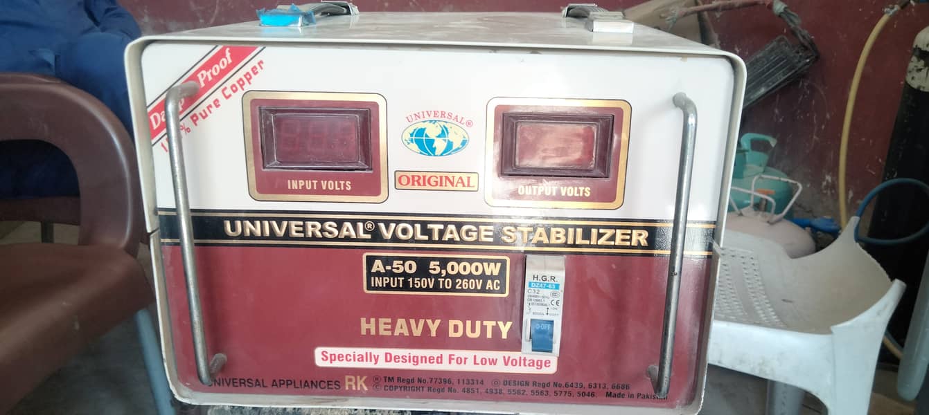 Sell universal stabilizer 5000 Watts 6