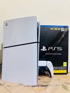PS5 Slim 1TB Complete Full Box Slightly Used ( Purchase From Europe )