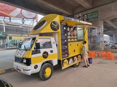 Food Truck With Luxury Mettalic IN-built kicthen for Sale