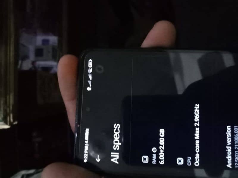 Poco x3 pro 6 128 with box charger exchange possible 2