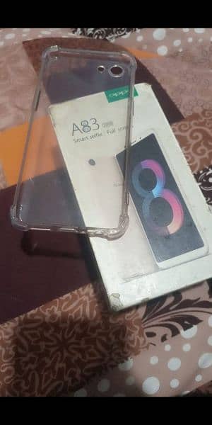 oppo A83/ Ram 3Gb/Rom 32Gb  panel change hai /Mobile with box 7
