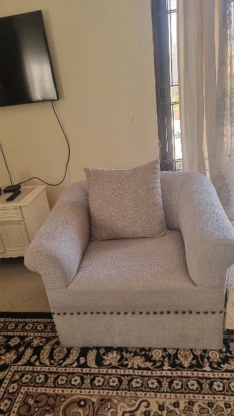 casabella five seater sofa set and painting 4